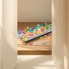 Six-in-one magnetic fishing board, digital professional character, fruit, animal, traffic, magnetic matching, baby early education wooden toy Application Scenario